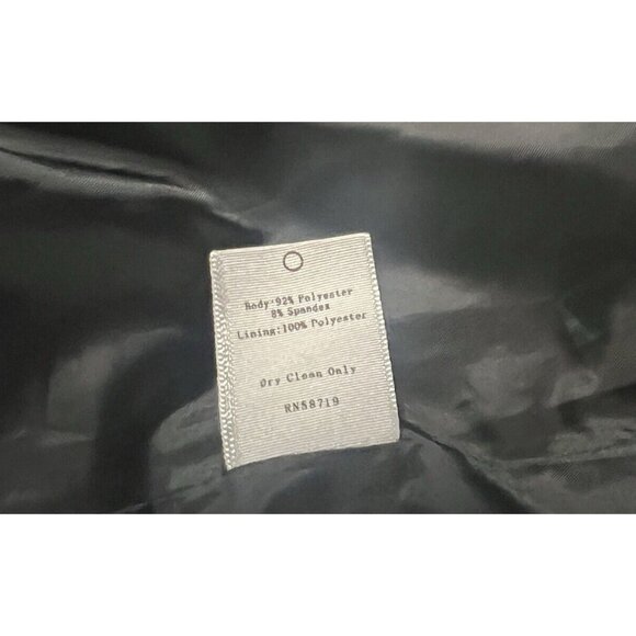 Mural Women's Fringed Faux Suede Cropped Black Moto Jacket Size Small - Picture 8 of 8